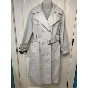 Women's Forecaster of Boston Trench Coat Vintage 11/12 Tan altered sleeve* EUV